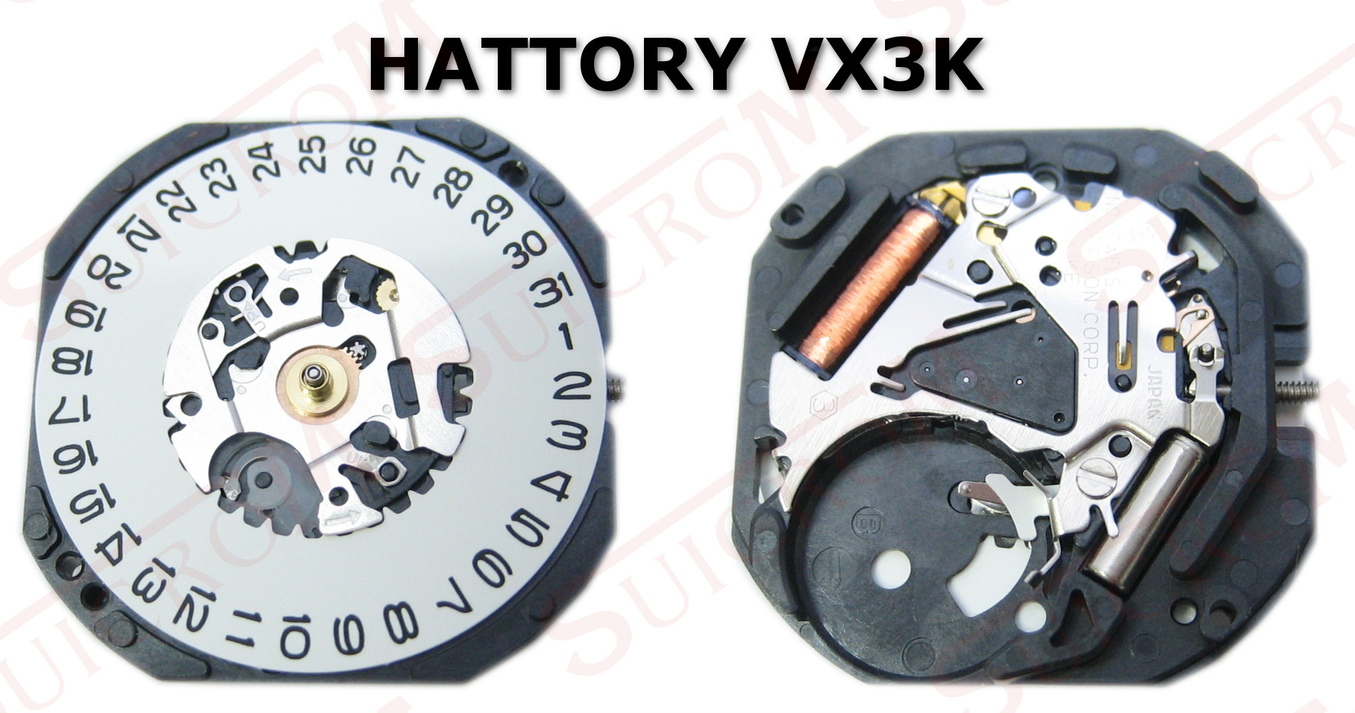 Movimiento Hattory Vx3k