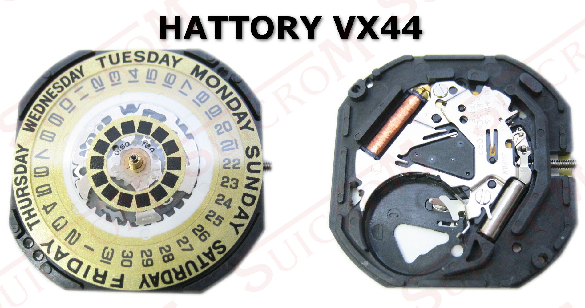 Movimiento Hattory Vx44